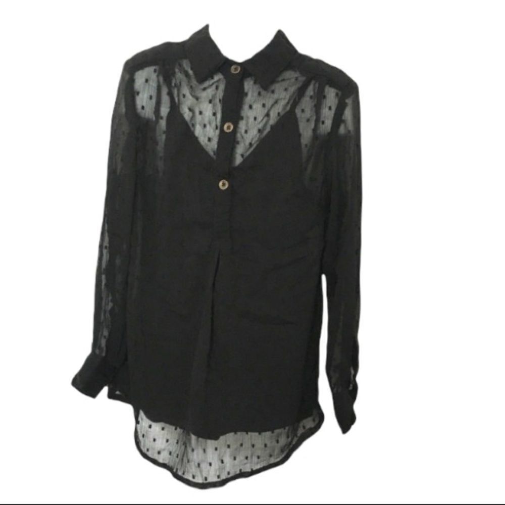 Nwot camie and shear top set